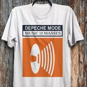 Depeche Mode Music For The Masses T Shirt Synthpop Album Tee 90